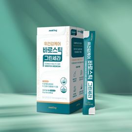 [Medilog] Medilog Gastric Health Care Baroistic Green Cera-F Gold and Silver Flower Extract 20gX30 Packets_Stomach Health, Liquid Stick, Plant-based, Health Functional Food, Heartburn, Help_Made in Korea